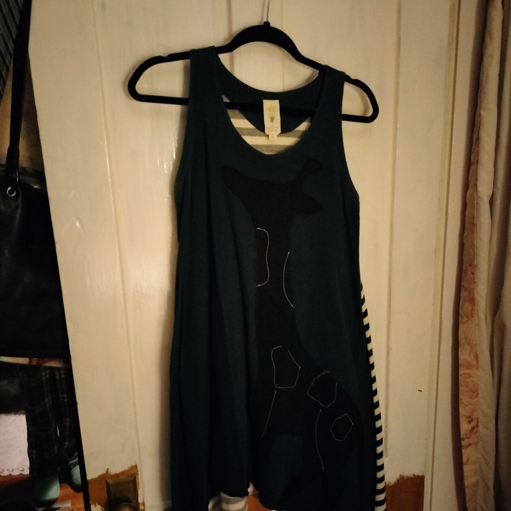 Giraffe tunic top, very unique
